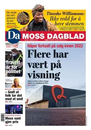 Forside Dagsavisen Moss Dagblad
